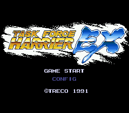 Заставка игры Task Force Harrier EX